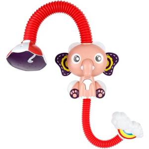 Raya Toys Играчка за баня Raya Toys - Пръскащ душ слонче, розов (503125068)