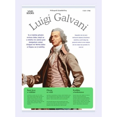 Plátěný obraz Luigi Galvani 594 × 841 mm