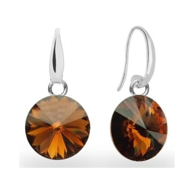 Spark Rivoli se Swarovski Elements Candy KW112212ST Smoked Topaz