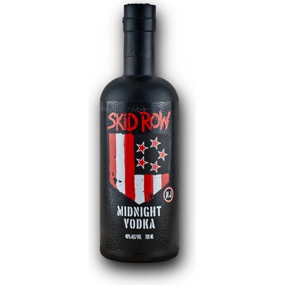Skid Row Midnight Vodka 40% 0,7 l (čistá fľaša)