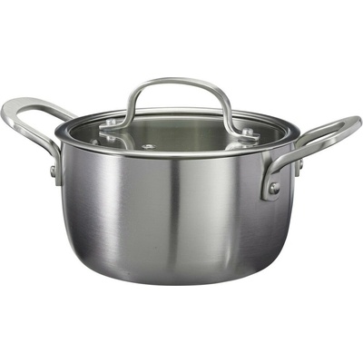 SIAKI HUISHOUD Kastrol nerez 16 cm s poklicí KO-C85000390