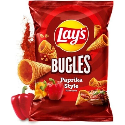 Lay's PL Bugles kukuřičné křupky s příchutí papriky 75 g