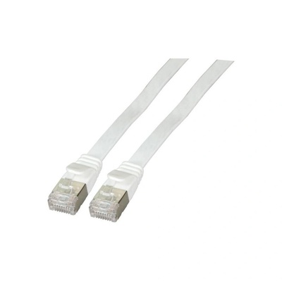 EFB-Elektronik RJ45 Flachpatchkabel U/FTP, Cat. 6A, PVC, 2m, weiß (K5545WS. 2) (K5545WS.2)