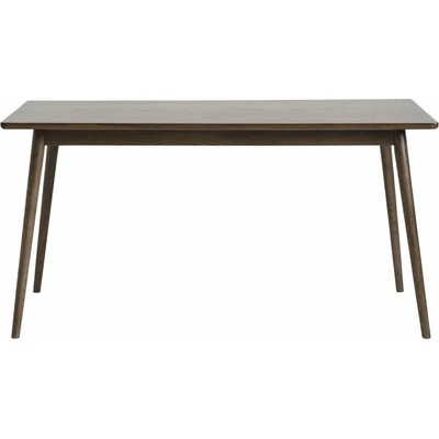 Unique Furniture Barrali Hnedý rozkladací jedálenský stôl s doskou v dubovom dekore 150 x 90 cm