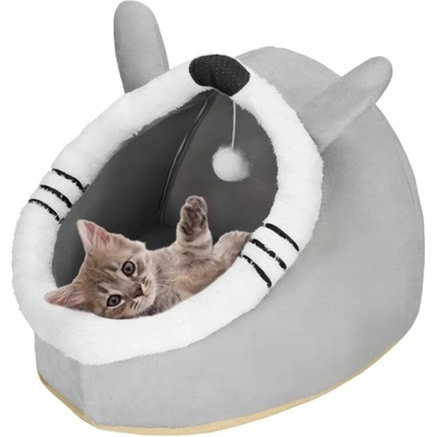 Springos Domeček šedý kulatý 42 x 44 x 35 cm – Hledejceny.cz