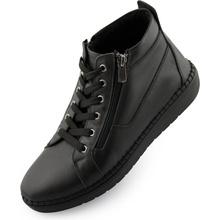 Nell dámske kožené topánky 7026 Black