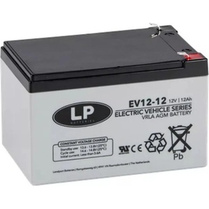 Ritar Оловна батерия RITAR EV12-12, AGM, 12V / 12 Ah, Терминал2, За електрически колички (RITAR-EV12-12) - hits