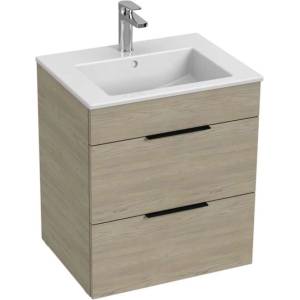 Jika Cube - Шкафче с умивалник 55x43x61 см, ясен H4536121765141 (H4536121765141)