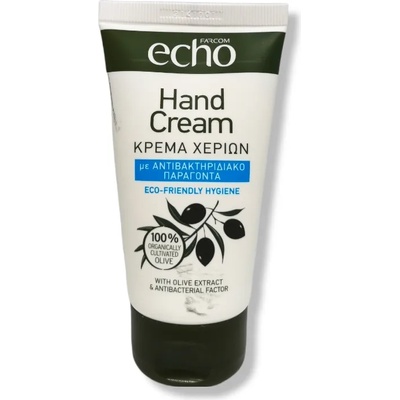 Echo атибактериален крем за ръце, Интензивна хидратация за здрава и мека кожа, 75мл