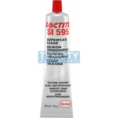 Loctite SI 595 - 100 ml čiré silikonové lepidlo SuperFlex
