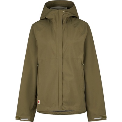 Fjällräven Дамско водоустойчиво яке Fjällräven Women's HC Hydratic Trail Jacket Waterproof jacket - Laurel Green (102-3173-0313)