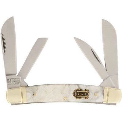 Miller Bros Congress Cracked Ice 3 1/2 4 Blade Pocket Folder Knife