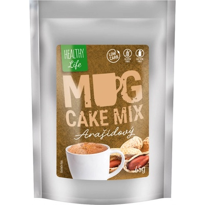 Healthy Life Low carb mug cake arašídový 65 g