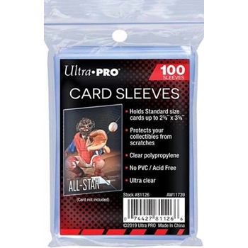 Ultra Pro Regular Soft Card Sleeves 63,5 x 89mm 100ks Ultra Pre obaly na karty