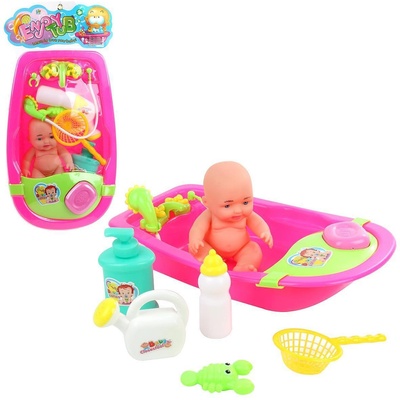 Бебе във вана с аксесоари 669-335А1