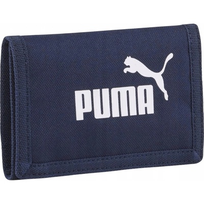Puma tmavě modrá polyester horizontální se suchým zipem 2 přihrádky na karty