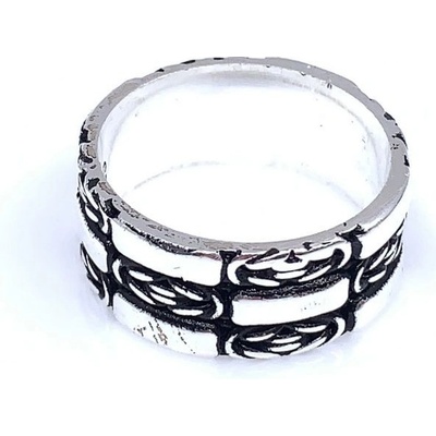 Jan Kos jewellery Stříbrný prsten bez osazení MHT 3176/N71
