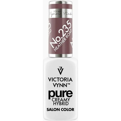 VICTORIA VYNN Hybridní gel lak PURE CREAMY HYBRID 235 Heather Road 8 ml