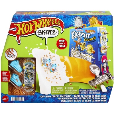 Hot Wheels Tony Hawk Cereal Skate Park