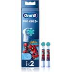 Oral-B PRO Kids 3+ резервни глави за четка за зъби за деца Spiderman 2 бр