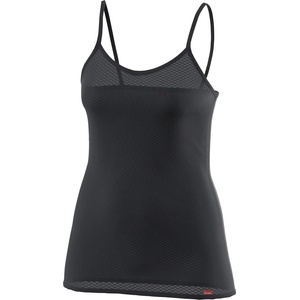 Löffler Дамско синтетично термобельо Löffler Women's Spaghetti Top Grid Transtex Light Synthetic base layer - Black - размер 42 (EU) (114-3105-0115)
