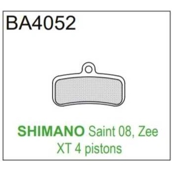 Brake Authority Спирачни накладки brake authority ba4052b mtb burly