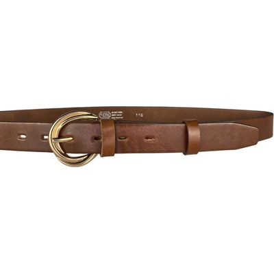 Penny Belts dámský kožený opasek 30-302-506 hnědý