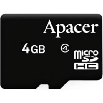 Apacer microSDHC 4GB Class 4 AP4GMCSH4-RA