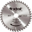 EXTOL PREMIUM pilový kotouč s SK plátky, 400x2,8x30mm, 60T, šířka SK plátků 3,8mm