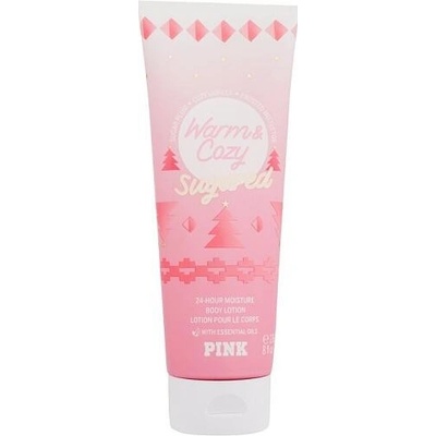 Victoria´s Secret Pink Warm & Cozy Sugared tělové mléko 236 ml