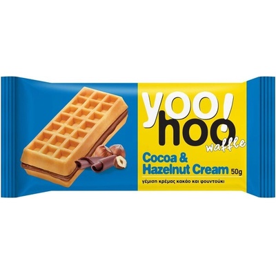 Yoohoo! waffle s kakaovo lieskoorechovou náplňou 50 g