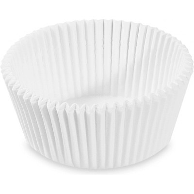 PAP Cukrárenský košíček biely Ø55x30mm 1000 ks