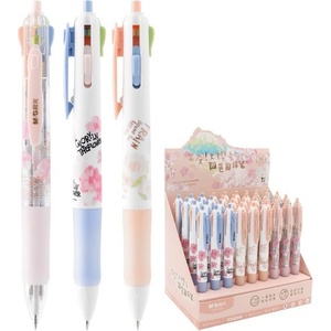 M&G Авт. химикалка M&G Sakura 0.5mm 4 цвята (1601098-01-ABP80322-010513)