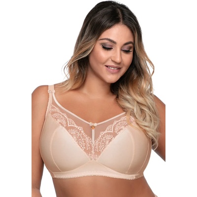 Ava Сутиен с меки чашки в бежов цвят av 1691/1eh-67050-beige - Бежов, размер 75d