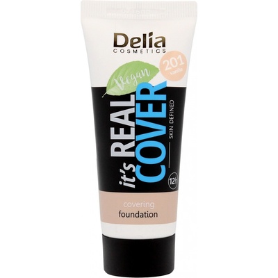 Delia Cosmetics It's Real Cover krycí make-up 201 vanille 30 ml