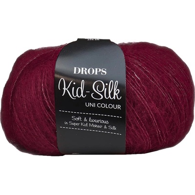 Drops Kid-Silk 70 bordó