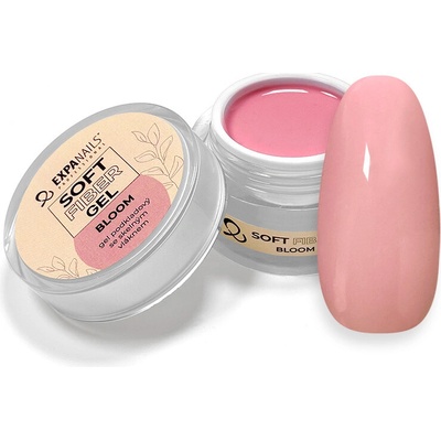 Expa nails Uv Led gel Soft Fiber Bloom podkladová báze se skelnými vlákny 15 g