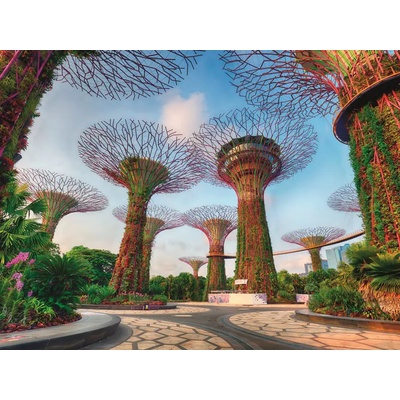 Ravensburger - Puzzle Super Trees in Singapore - 1 500 piese