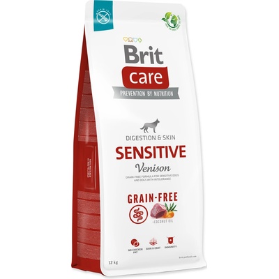Brit Care Dog Grain-free Sensitive Venison 2 x 12 kg
