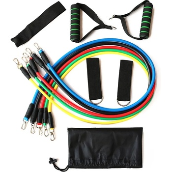 Image 1 of Leaderfitness Ластици за тренировка Фитнес Комплект 11 части