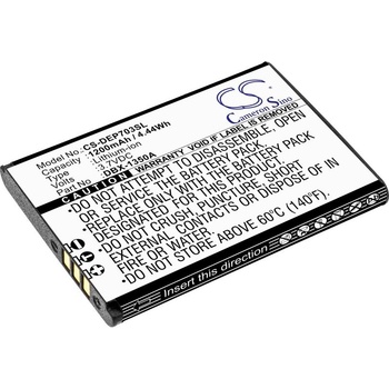 Cameron Sino Батерия за мобилен телефон DORO 7030, 7031, 7080, DFC-0270 DBX-1350A LiIon 3, 7V 1200mAh CAMERON SINO (CS-DEP703SL)