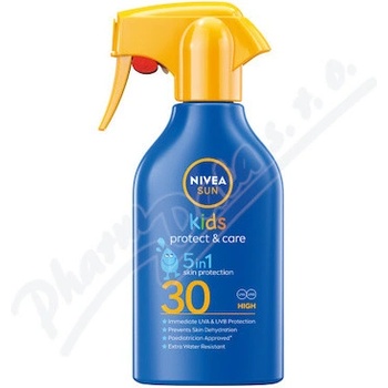 Nivea Sun Kids Protect & Care Sun Spray 5 in 1 SPF30 270 ml