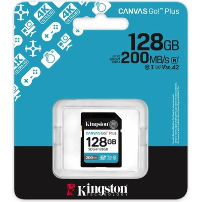 Kingston SDXC 128GB Canvas Go Plus SDG4/128GB