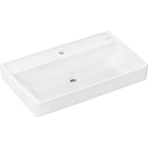 Hansgrohe Xanuia Q - Умивалник 80х48 см, без преливник, отвор за смесител, SmartClean, бял 61138450 (61138450)
