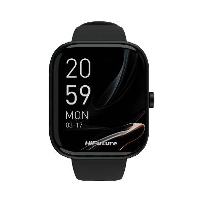 Lume Black, 1.85 " IPS, Powered by Dual Core, Aerospace-Grade Ultra Light Aluminum Frame, Bluetooth Call, 3D User Interface, 1ATM Waterproof, 24/7 True Heart Rate & Blood Oxygen Sens (6972576182302)