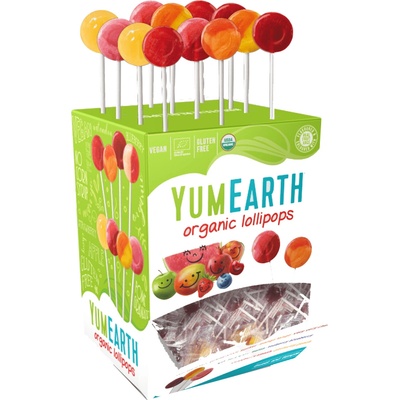 YumEarth BIO ovocné lízatko Vegan 6,2 g