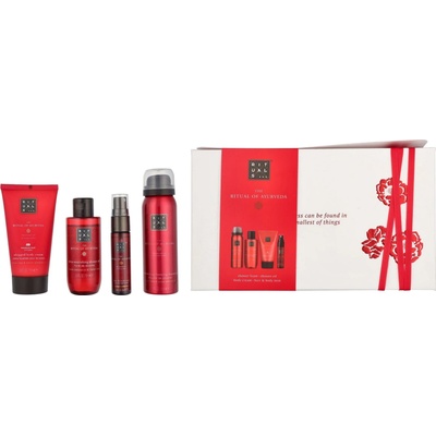 Rituals The Ritual Of Ayurveda sprchový olej 75 ml + Rituals The Ritual Of Ayurveda sprchová pena 50 ml + telový sprej 20 ml + telový krém 70 ml