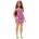 Mattel Барби: Фешъниста кукла в лилава рокля с цветя (jjn57)