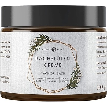 Nordic Pure Крем с цветни есенции, по метода на д-р Бах 100 g | Nordic Pure (NP-BachbCreme-100 NVS)