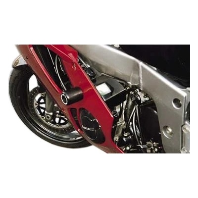 RG Cp0072Bl Aero padací chrániče Kawasaki Zx6R F1-F3 černé - Černá
